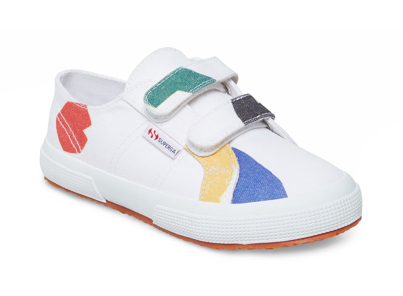 Zapatillas Superga Niños Blancas - 2750 Cotjstrap Fancolorfigures - 739542QDC